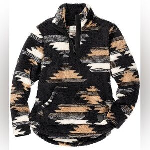 Legendary Whitetails Women’s Pull Over Aztec Fleece